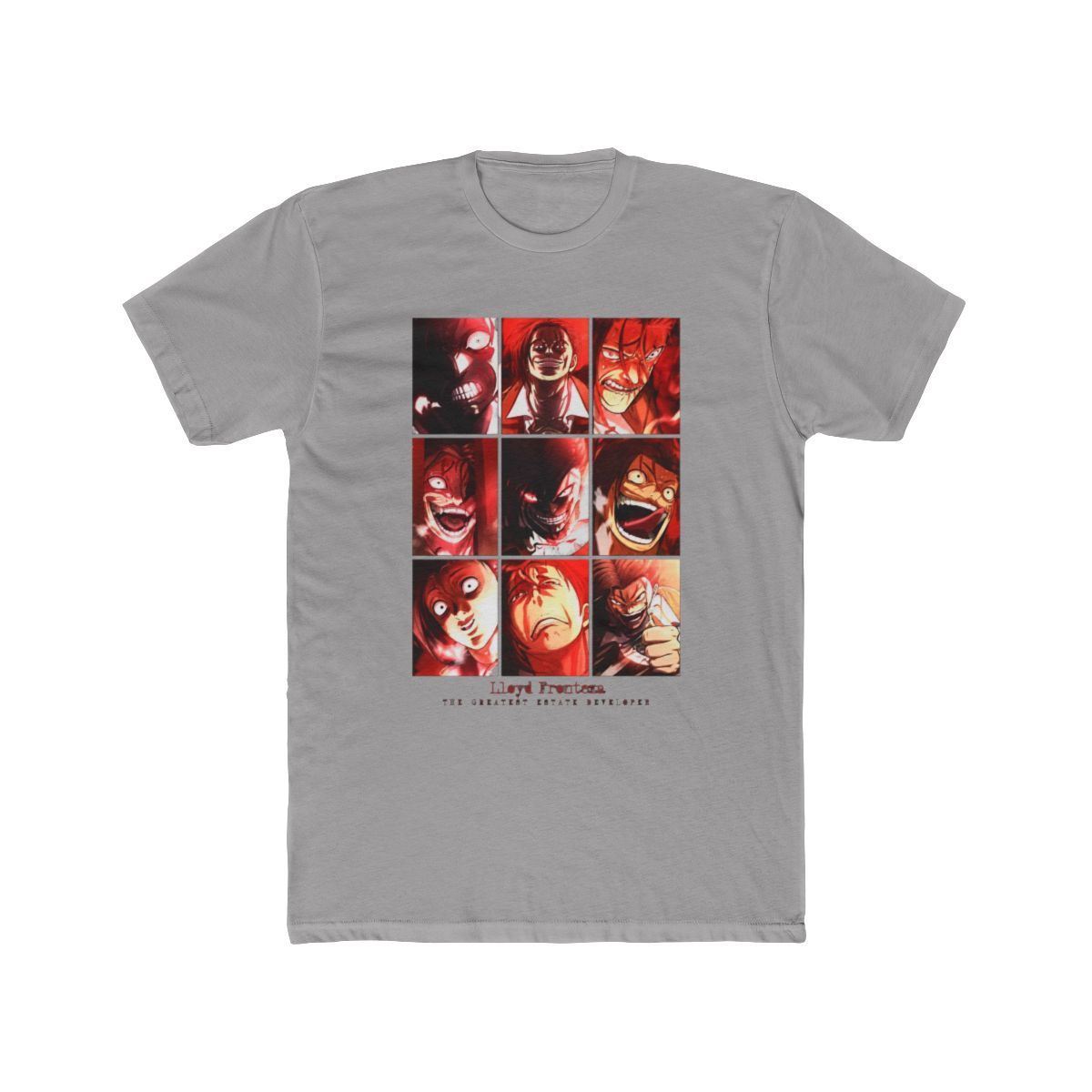 The Greatest Estate Developer Lloyd Frontera Faces Cotton Crew T Shirt Webtoon long or short sleeves - Official T-Shirts merchandise